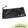 GloFX Kaleidoscope Glasses - White - Wormhole Flat Back