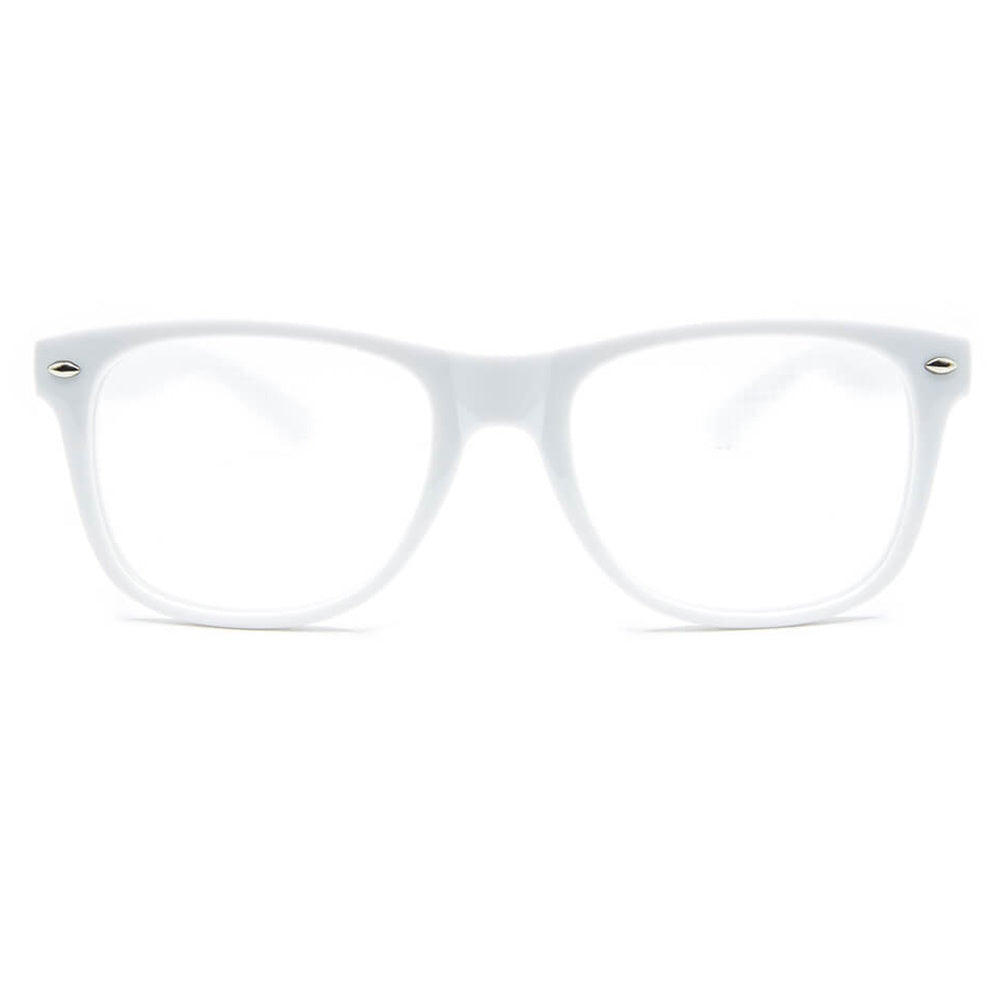 GloFX Heart Effect Diffraction Glasses - White