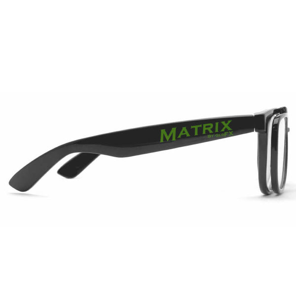 GloFX Matrix Diffraction Glasses - Black