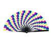GloFX Festival Folding Fan - Trippy