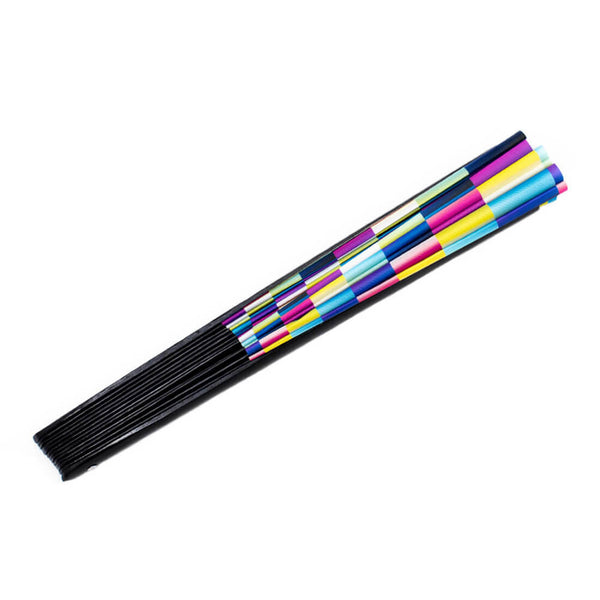 GloFX Festival Folding Fan - Trippy