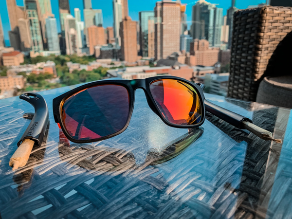 ViceRays Stash Sunglasses - Blaze Red