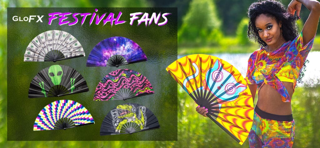 Folding Festival Fans