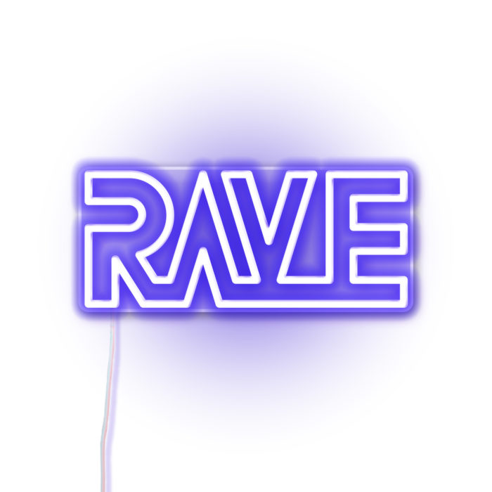 LED NEON Sign - RAVE