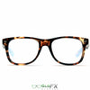 GloFX Tortoise Shell Diffraction Glasses