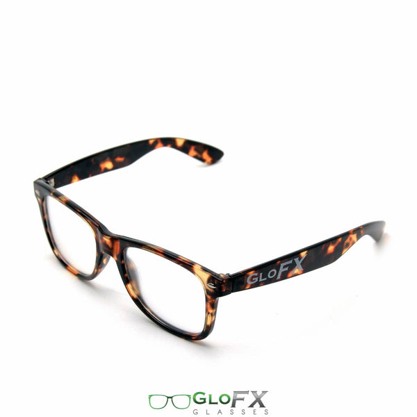GloFX Tortoise Shell Diffraction Glasses