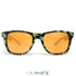 GloFX Pot Leaf Diffraction Glasses - Amber tinted