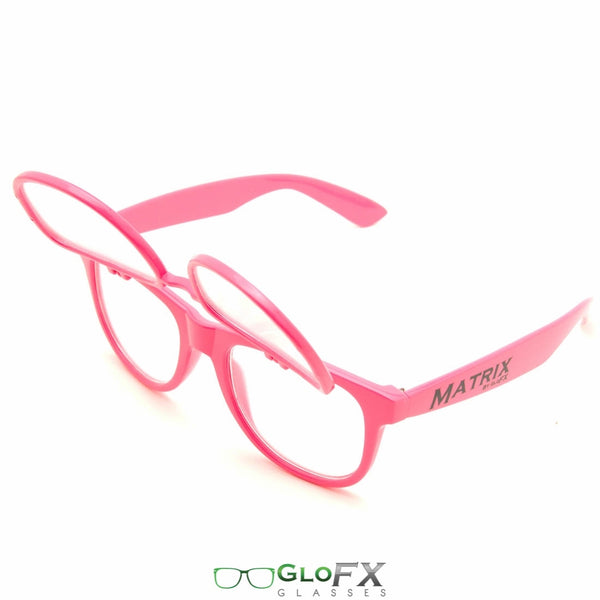GloFX Matrix Diffraction Glasses - Pink