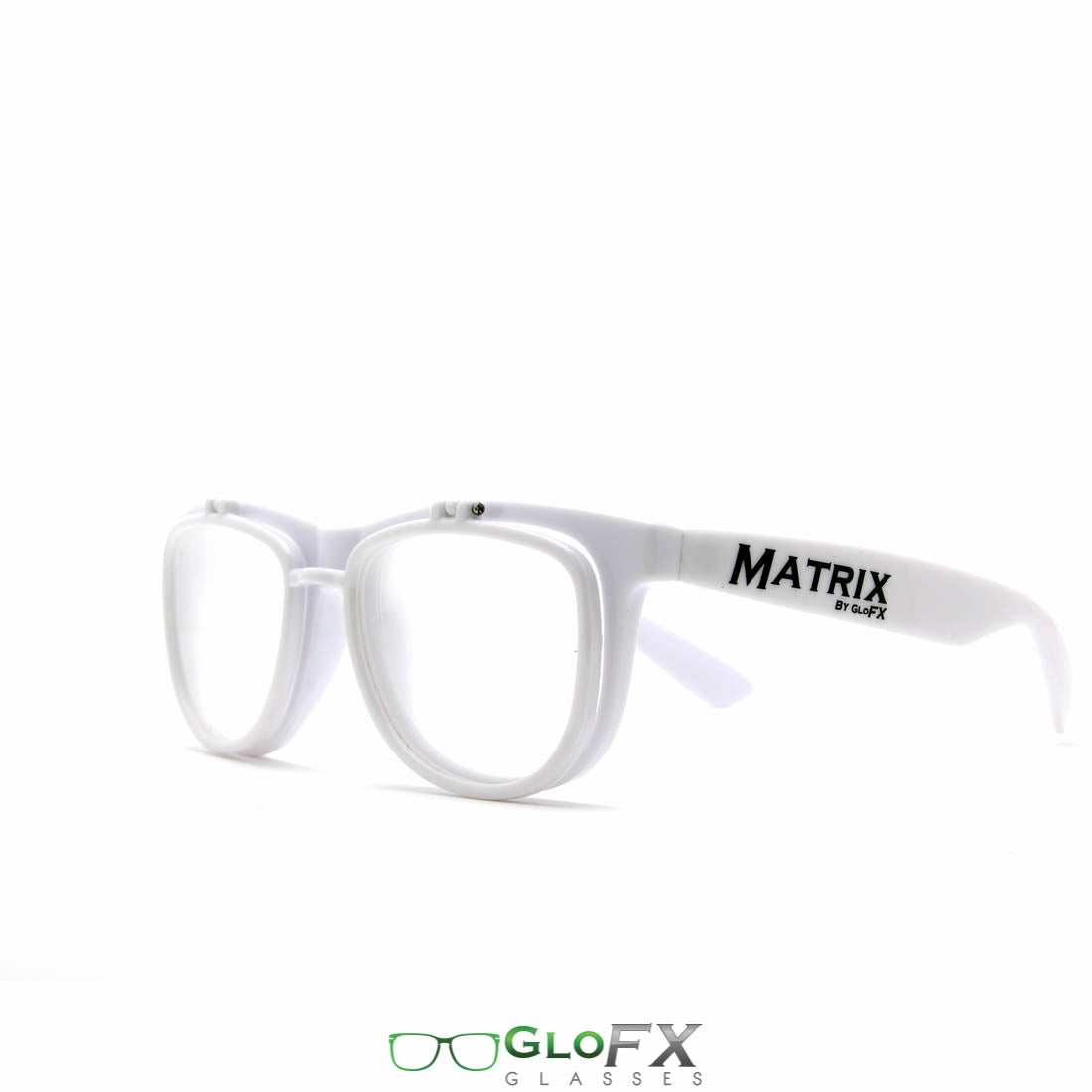 GloFX Matrix Diffraction Glasses - White