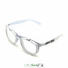 GloFX Matrix Diffraction Glasses - White