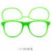 GloFX Matrix Diffraction Glasses - Green