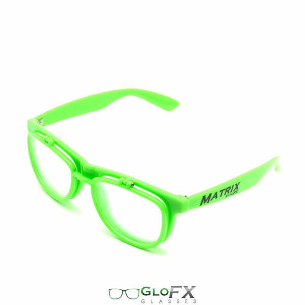 GloFX Matrix Diffraction Glasses - Green
