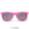 GloFX Diffraction Flip Sunglasses - Pink