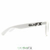 GloFX Ultimate Diffraction Glasses - White - Clear