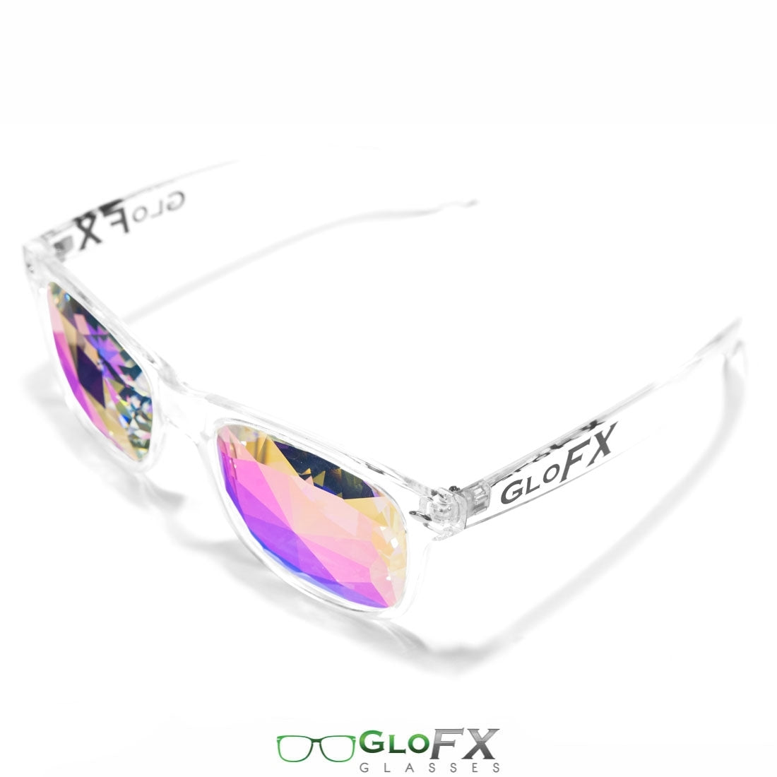 GloFX Ultimate Kaleidoscope Glasses - Clear