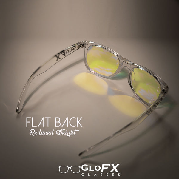 GloFX Ultimate Kaleidoscope Glasses - Clear