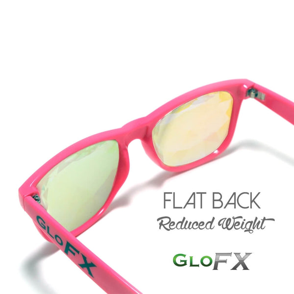 GloFX Ultimate Kaleidoscope Glasses - Pink