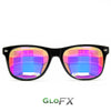 GloFX Ultimate Kaleidoscope Glasses - Black - Bug-Eye