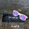 GloFX Ultimate Kaleidoscope Glasses - White - Bug-Eye
