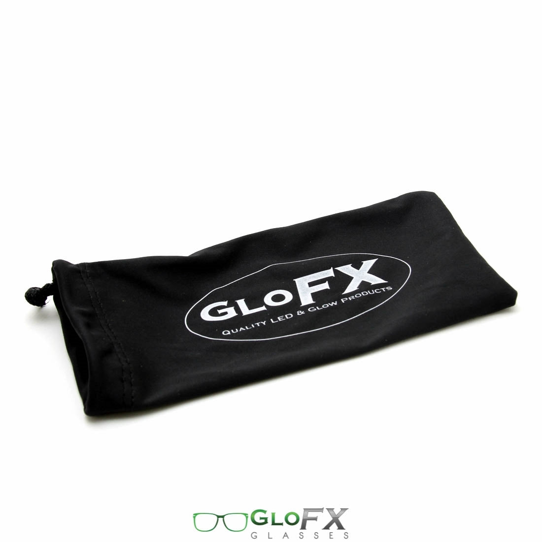 GloFX Kaleidoscope Glasses - White - Rainbow