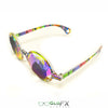 GloFX Kaleidoscope Glasses - Tribal - Rainbow Fractal