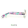 GloFX Kaleidoscope Glasses - Aztec - Rainbow