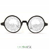 GloFX Kaleidoscope Glasses - Black - Clear