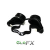 GloFX Diffraction Goggles - Black - Clear