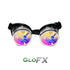 GloFX Kaleidoscope + Diffraction Goggles - Chrome
