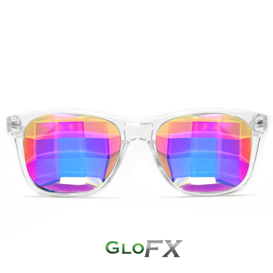 GloFX Ultimate Kaleidoscope Glasses - Clear - Bug-Eye