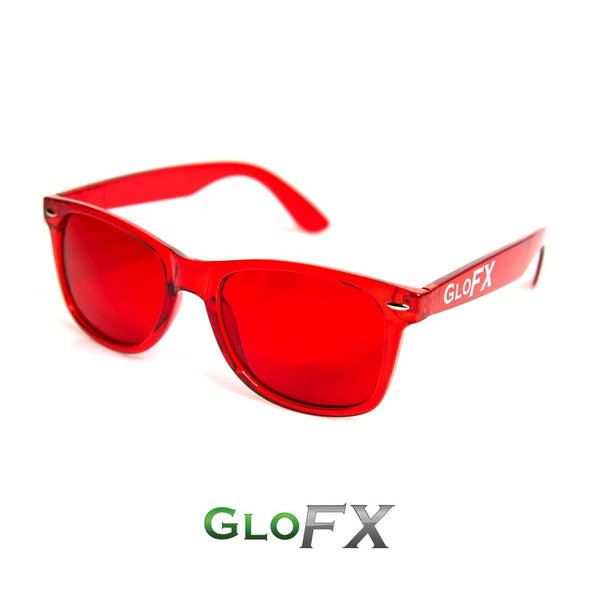 GloFX Colour Therapy Glasses - Red