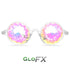 GloFX Kaleidoscope Glasses - Clear - Rainbow