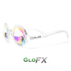 GloFX Kaleidoscope Glasses - Clear - Rainbow