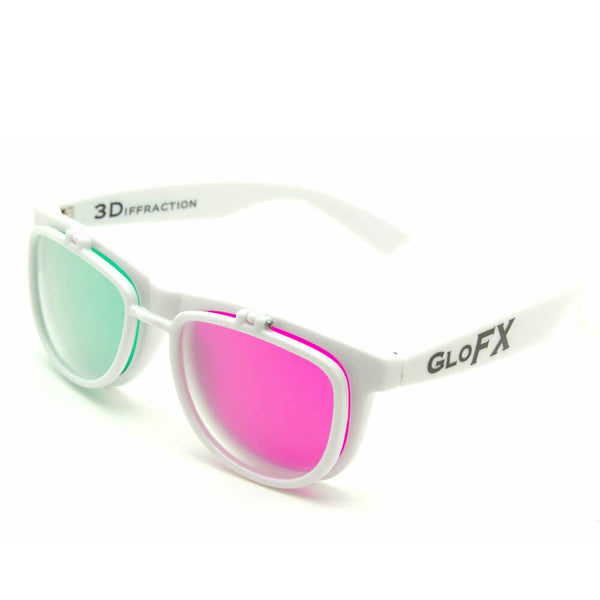 GloFX 3Diffraction Glasses - White