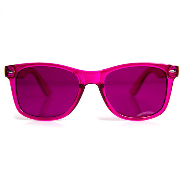GloFX Colour Therapy Glasses - Magenta