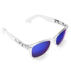 GloFX Diffraction Glasses - Clear - Blue Mirror