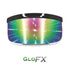 GloFX Galactic Invader Diffraction Visor – Rainbow Gradient