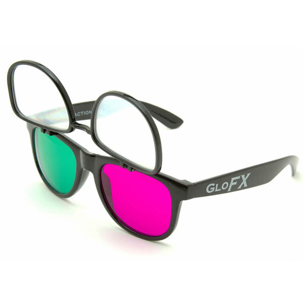 GloFX 3Diffraction Glasses - Black