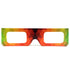 GloFX Paper Diffraction Glasses - Orange Geometric