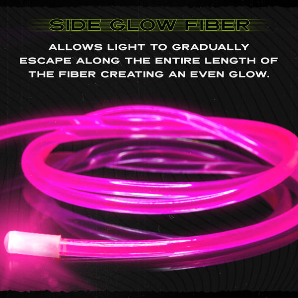 GloFX Space Whip Remix Cosmic Cable Side Glow Fiber