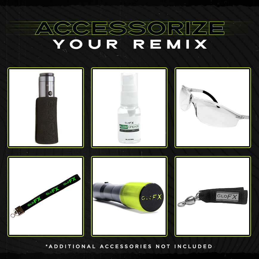 GloFX Space Whip Remix Cosmic Cable acessories