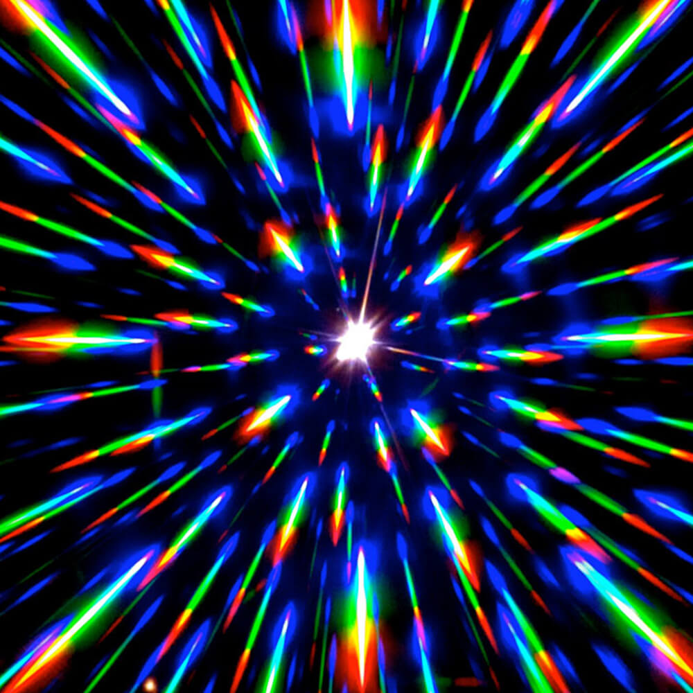 GloFX Matrix Diffraction Glasses - Black