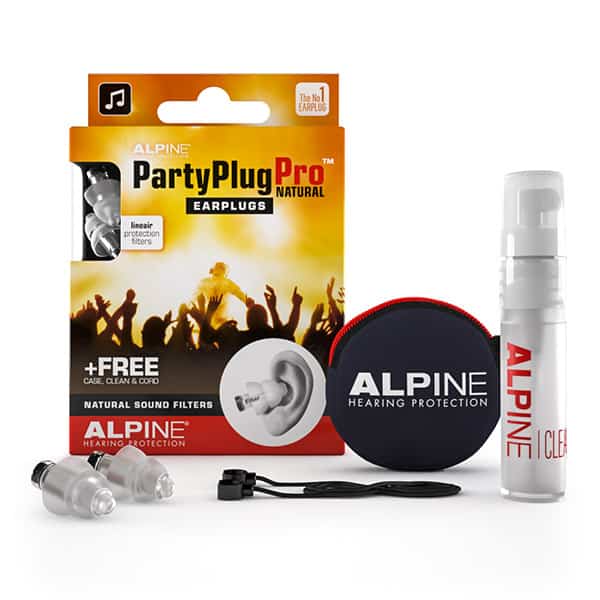 Alpine PartyPlug Pro Natural Earplugs