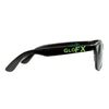 GloFX Diffraction Glasses Black Frames