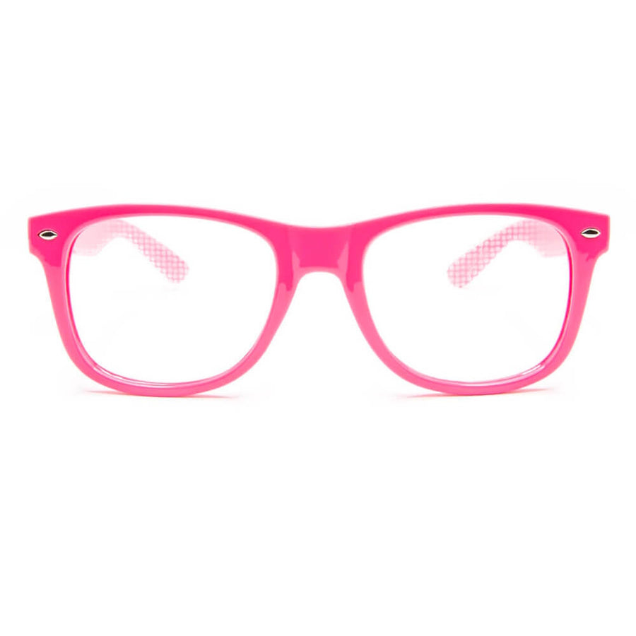 GloFX Heart Effect Diffraction Glasses - Pink
