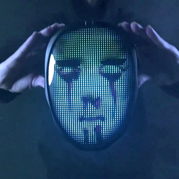led pixel mask customisable with official app